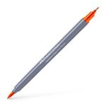 MARKER SOLUBIL 2 CAPETE PORTOCALIU GLAZURAT 113 FABER-CASTELL – poza 2