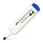 MARKER TEXTIL ALBASTRU FABER-CASTELL – poza 1