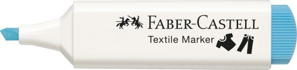 MARKER TEXTIL BLEU FABER-CASTELL – poza 2
