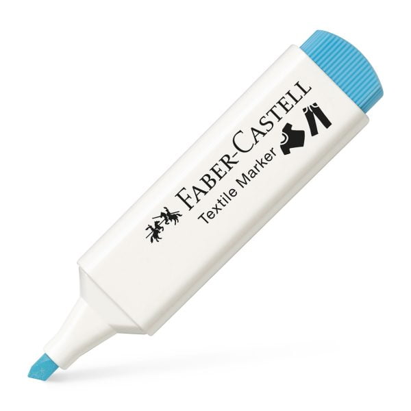 MARKER TEXTIL BLEU FABER-CASTELL – poza 1