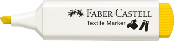 MARKER TEXTIL GALBEN FABER-CASTELL – poza 2