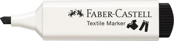 MARKER TEXTIL NEGRU FABER-CASTELL – poza 2