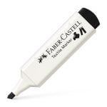 MARKER TEXTIL NEGRU FABER-CASTELL – poza 1