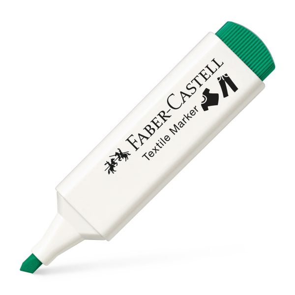 MARKER TEXTIL VERDE FABER-CASTELL – poza 1