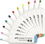 MARKER TEXTIL VERDE NEON FABER-CASTELL – poza 2