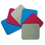 MOUSE PAD DIN POLIESTER ROSU FELLOWES – poza 2