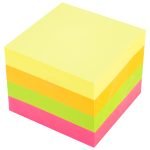 NOTES ADEZIV 51*51MM 4 CULORI NEON 400 FILE DELI – poza 2