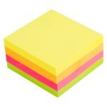 NOTES ADEZIV 76*76MM 4 CULORI NEON 400 FILE DELI – poza 2