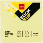 NOTES ADEZIV 76*76MM 4 CULORI PASTEL 400 FILE DELI – poza 1