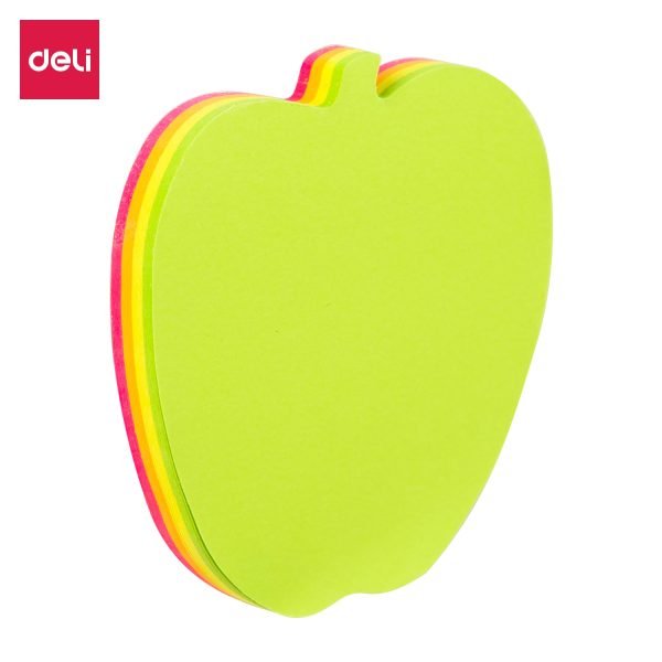 NOTES ADEZIV DIV FORME 76*76MM 4*20 FILE NEON DELI – poza 4