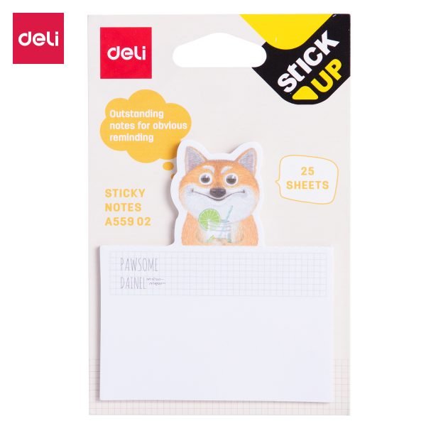 NOTES ADEZIV PISICI/CATEI 75*84MM 25 FILE DELI – poza 3