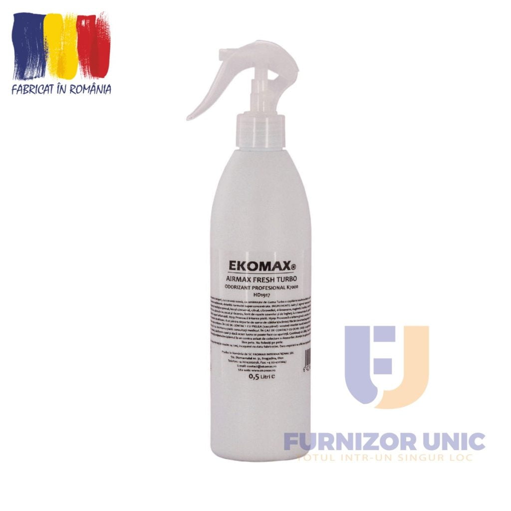 Odorizant profesional EKOMAX Airmax K7000 Fresh Turbo 500ml – poza 1
