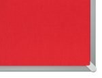 PANOU TEXTIL WIDESCREEN 32"(721*411MM) RAMA ALUMINIU ROSU NOBO – poza 2