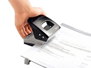 PERFORATOR 30 COLI MODEL 5008 METALIC NEGRU LEITZ – poza 1