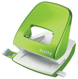 PERFORATOR 30 COLI MODEL 5008 METALIC VERDE LEITZ – poza 1