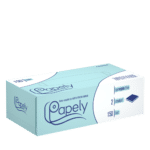 Servetele la cutie Papely 150buc 2str. – poza 2