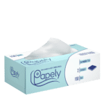 Servetele la cutie Papely 150buc 2str. – poza 1