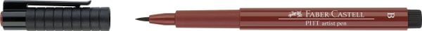 PITT ARTIST PEN BRUSH ROSU INDIAN FABER-CASTELL – poza 1