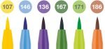 PITT ARTIST PEN SET 6 BUC CULORI VARA 2022 FABER-CASTELL – poza 2