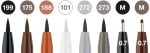 PITT ARTIST PEN SET 8 BUC CLASIC FABER-CASTELL – poza 2