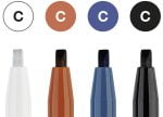 PITT ARTIST PEN SET CALIGRAFIC 4 BUC FABER-CASTELL – poza 2