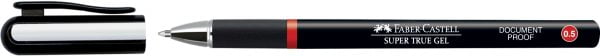 PIX CU GEL 0.5MM SUPER TRUE GEL ROSU FABER-CASTELL – poza 1