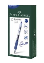 PIX CU GEL 0.7MM FAST GEL ALBASTRU FABER-CASTELL – poza 2