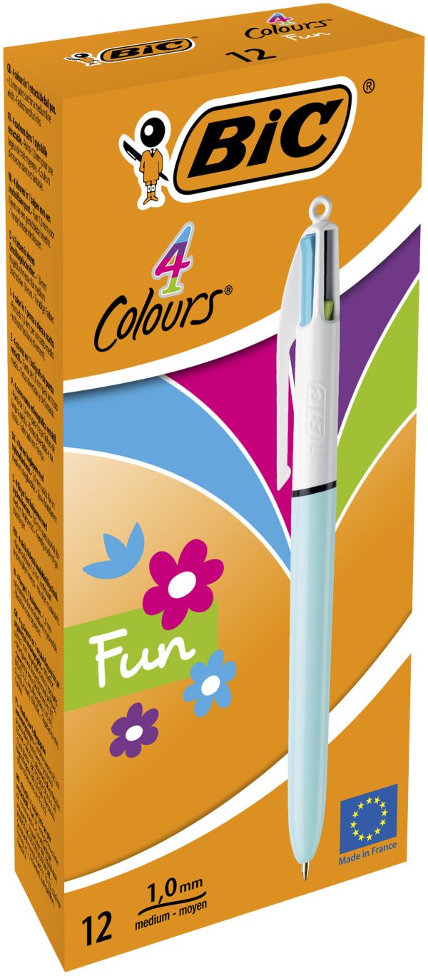 PIX CU MECANISM 4 CULORI FASHION BIC – poza 2