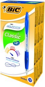 PIX CU MECANISM ALBASTRU GRIP ATLANTIS CLIC BIC – poza 2