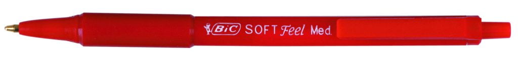 PIX CU MECANISM ROSU SOFT FEEL BIC – poza 1