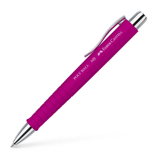 PIX CU MECANISM SI GRIP ROZ POLY BALL FABER-CASTELL – poza 2