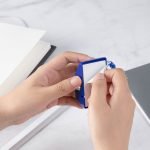 PIX CU SUPORT ADEZIV SI SNUR 0.5MM ALBASTRU DELI – poza 5