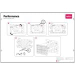 PLANNER MAGNETIC ANUAL 90*60 CM PERFORMANCE NOBO – poza 2