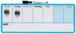 PLANNER MAGNETIC SAPTAMANAL 14*36 CM ALBASTRU NOBO – poza 2