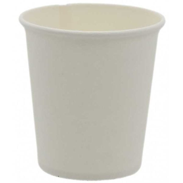 Pahare din carton alb 7oz d73mm  50 buc/set – poza 2