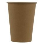 Pahare din carton kraft natur 14oz d90mm  50 buc/set – poza 3