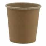 Pahare din carton kraft natur 4oz d62mm  50 buc/set – poza 2
