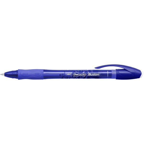 ROLLER 0.7MM ALBASTRU GEL-OCITY ILLUSION BIC – poza 1