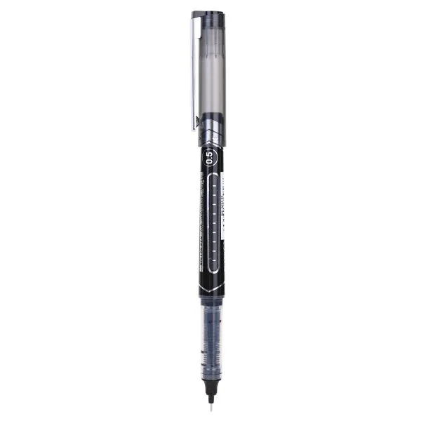 ROLLER FREE INK 0.5MM NEGRU DELI – poza 3