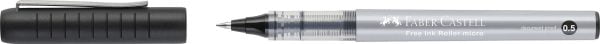 ROLLER FREE INK 0.5MM NEGRU FABER-CASTELL – poza 1