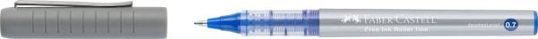 ROLLER FREE INK 0.7MM ALBASTRU FABER-CASTELL – poza 1
