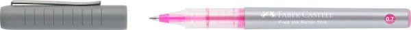 ROLLER FREE INK 0.7MM ROZ FABER-CASTELL – poza 1