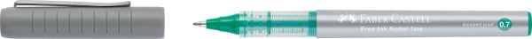 ROLLER FREE INK 0.7MM VERDE FABER-CASTELL – poza 1