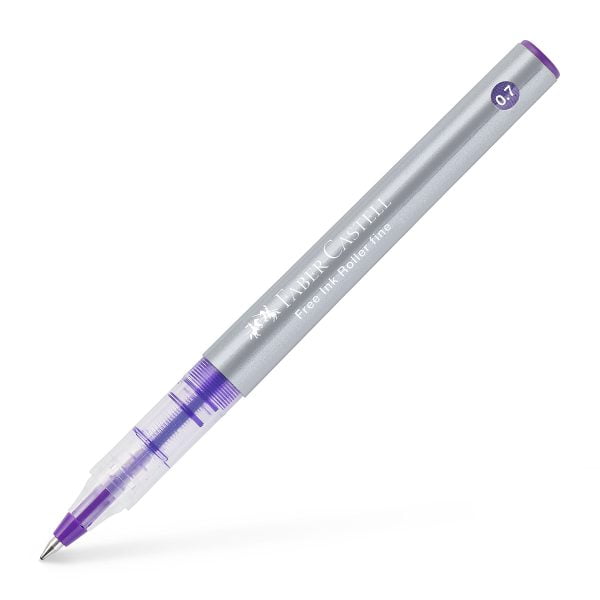ROLLER FREE INK 0.7MM VIOLET FABER-CASTELL – poza 2