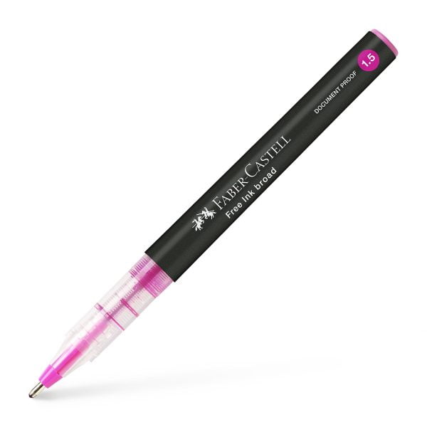 ROLLER FREE INK 1.5MM ROZ FABER-CASTELL – poza 2