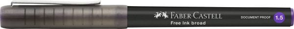 ROLLER FREE INK 1.5MM VIOLET FABER-CASTELL – poza 3