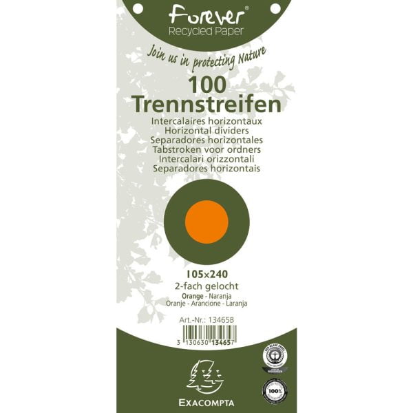 SEPARATOARE CARTON 105*240 MM PORTOCALII EXACOMPTA – poza 1