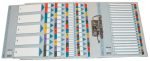 SEPARATOARE INDEX CARTON 1-5 MYLAR ESSELTE – poza 2