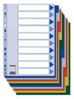 SEPARATOARE INDEX PLASTIC 10 CULORI ESSELTE – poza 2