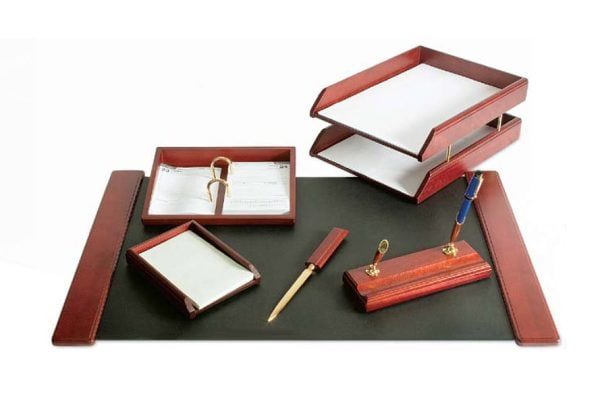 SET DE BIROU DIN LEMN MARO 6 PIESE – poza 1